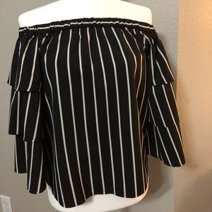 Chico’s Off the Shoulder top